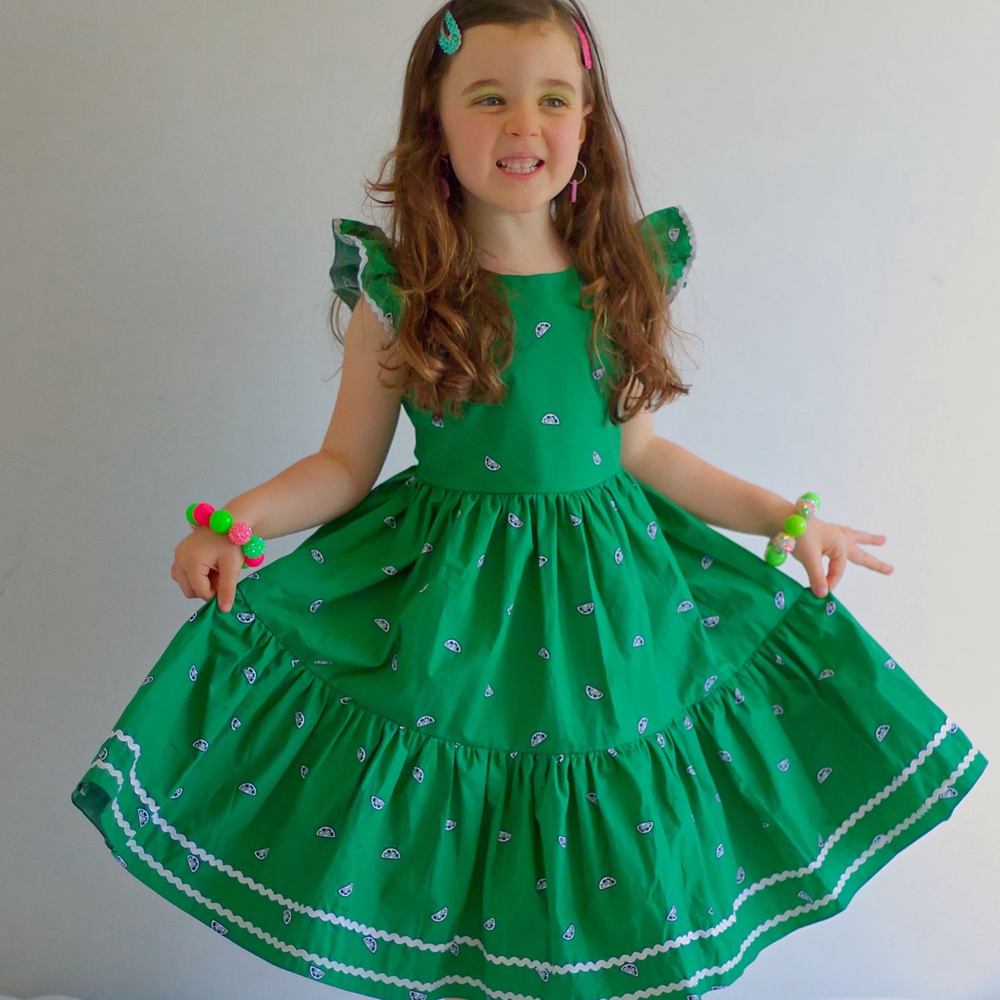 Green Cotton Dress