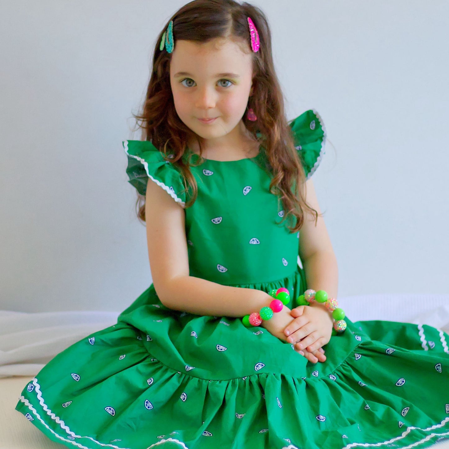 Green Cotton Dress