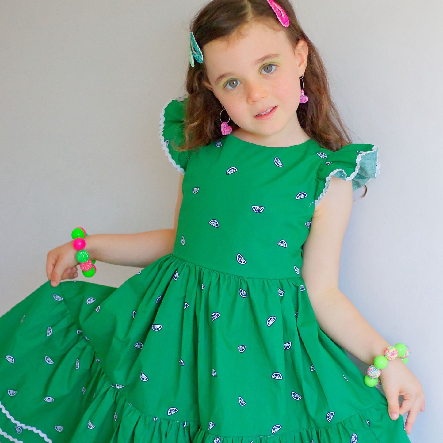 Green Cotton Dress