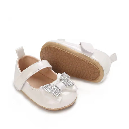 White Baby Shoes